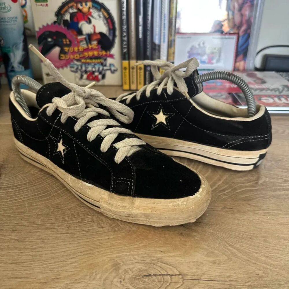 Vintage USA MADE Converse One Star Sneakers Size 6M Kurt Cobain